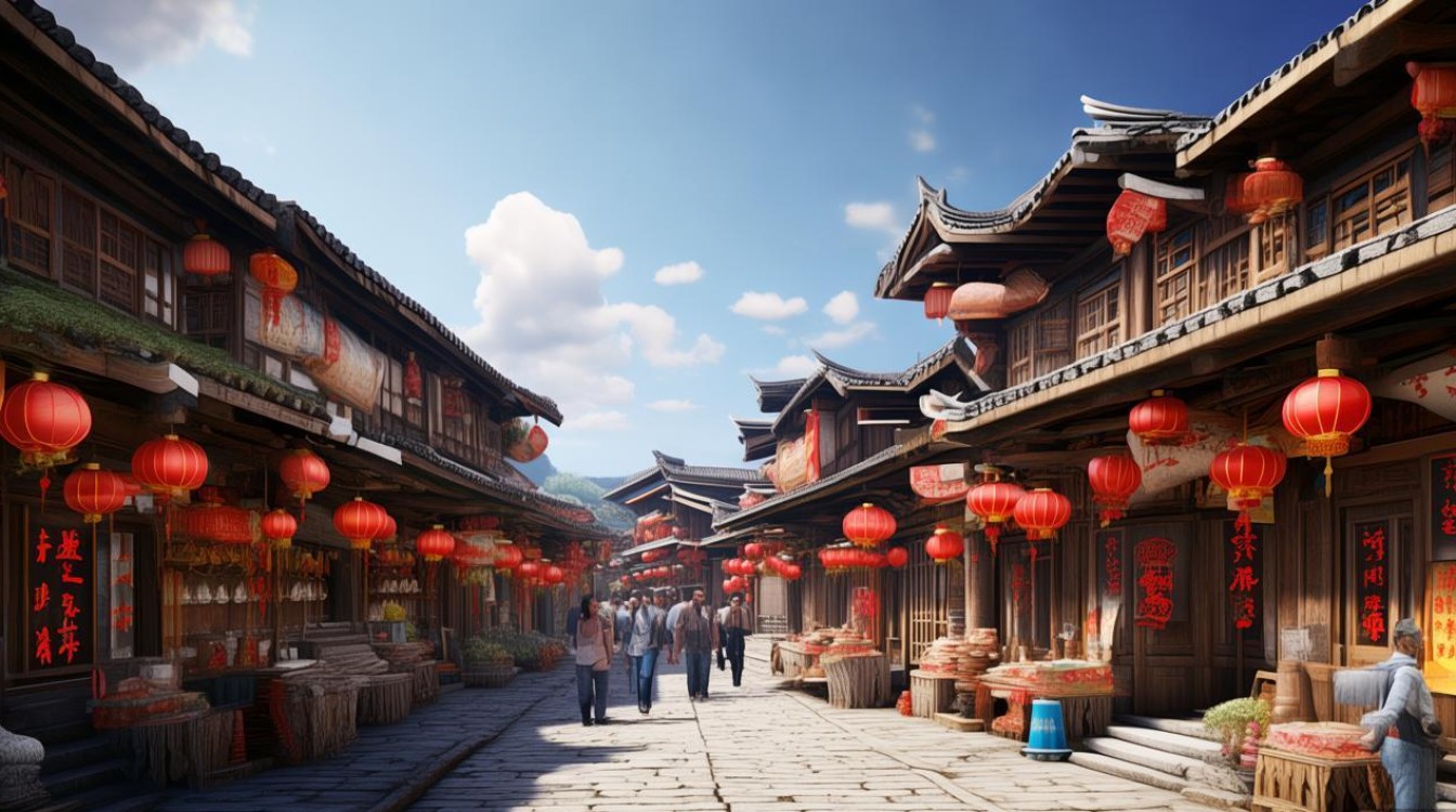 丽江古城内景点