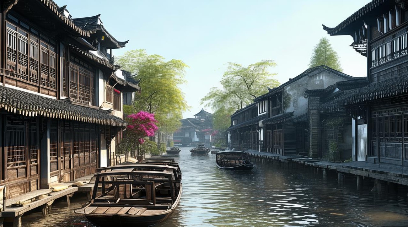 乌镇西栅旅游景点