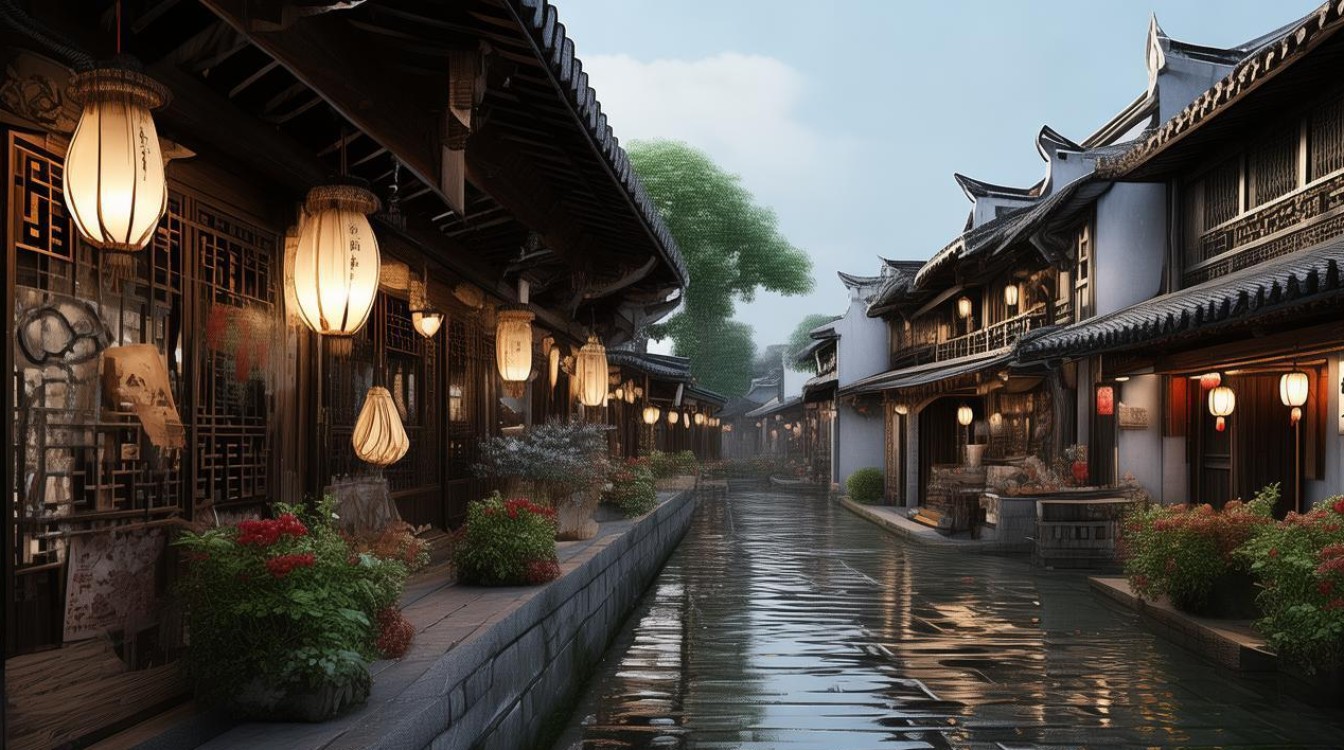 乌镇西栅旅游景点