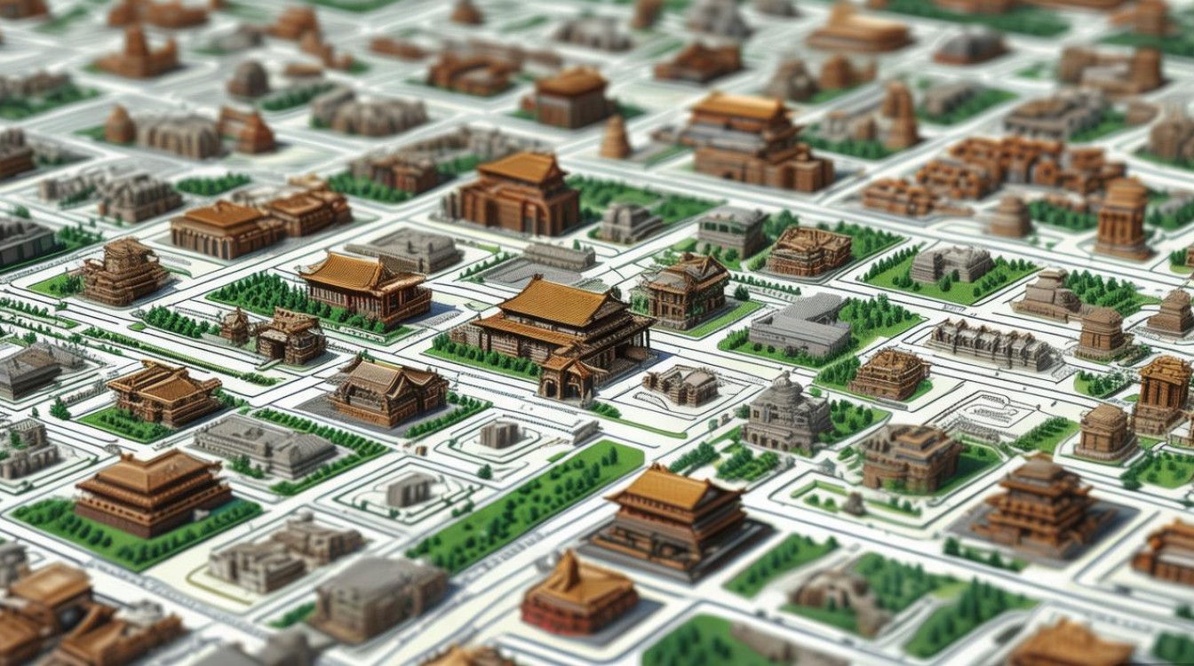 北京著名景点地图