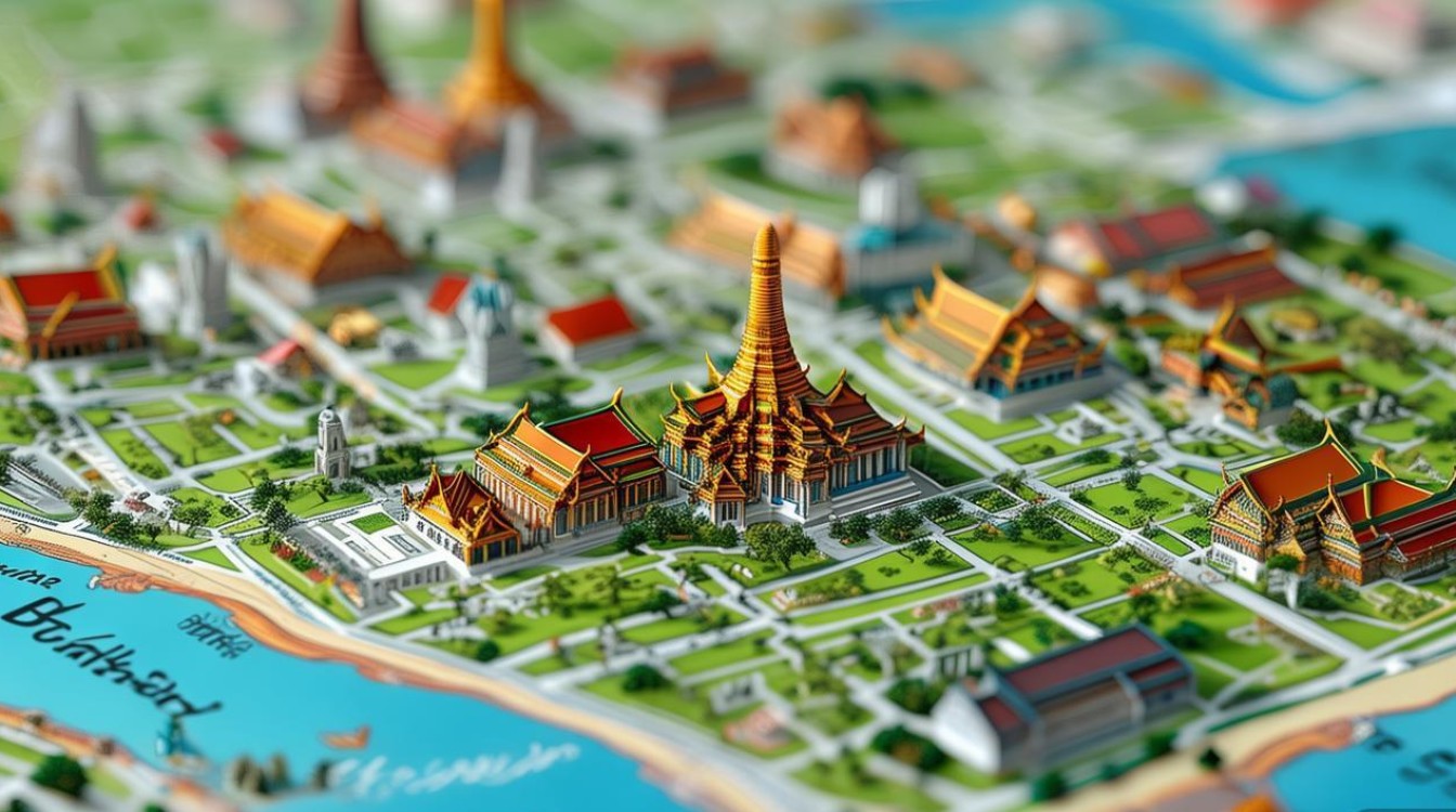 曼谷旅游景点地图 曼谷旅游景点地图