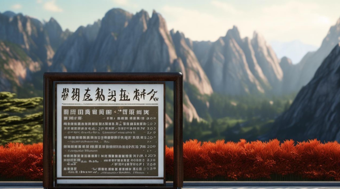 黄山景点门票价格