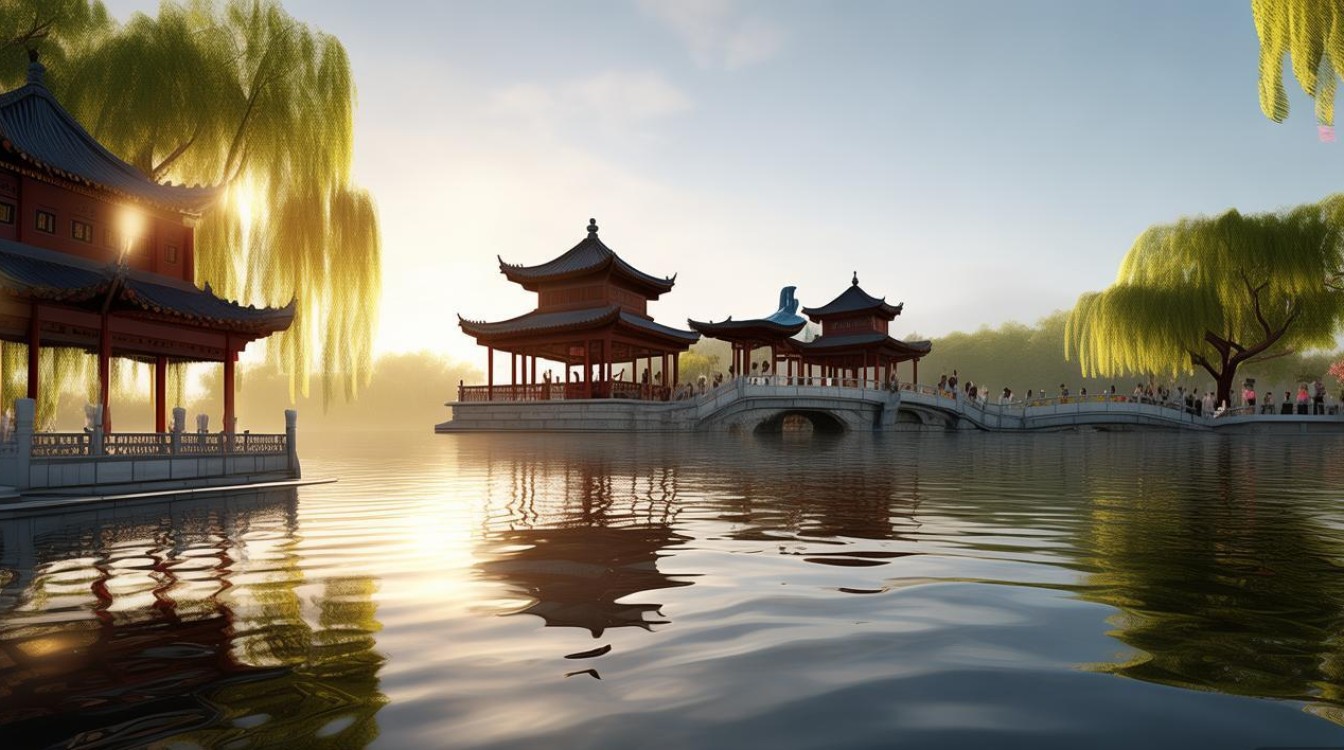 北京有湖的景点