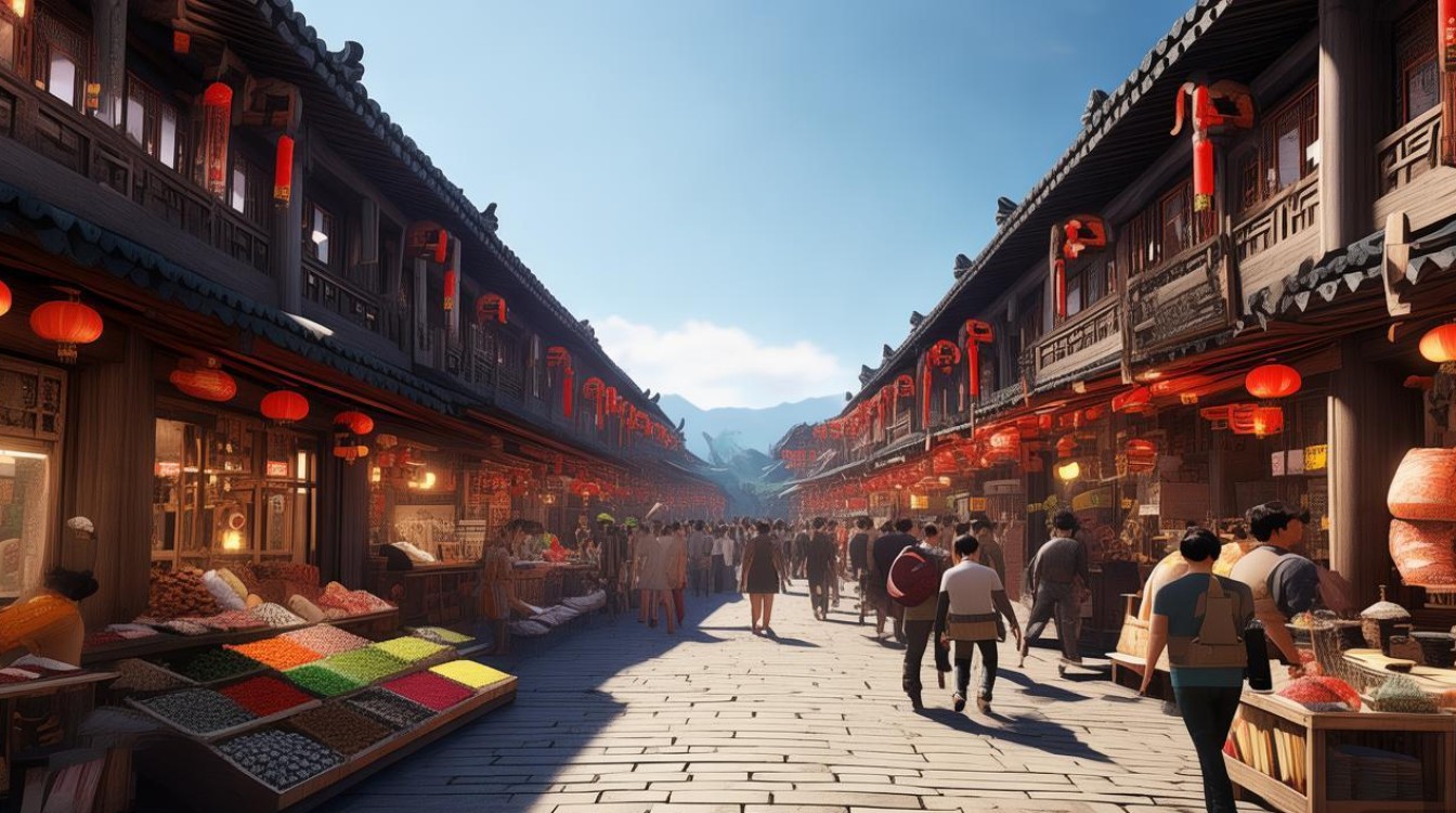 回民街附近的景点