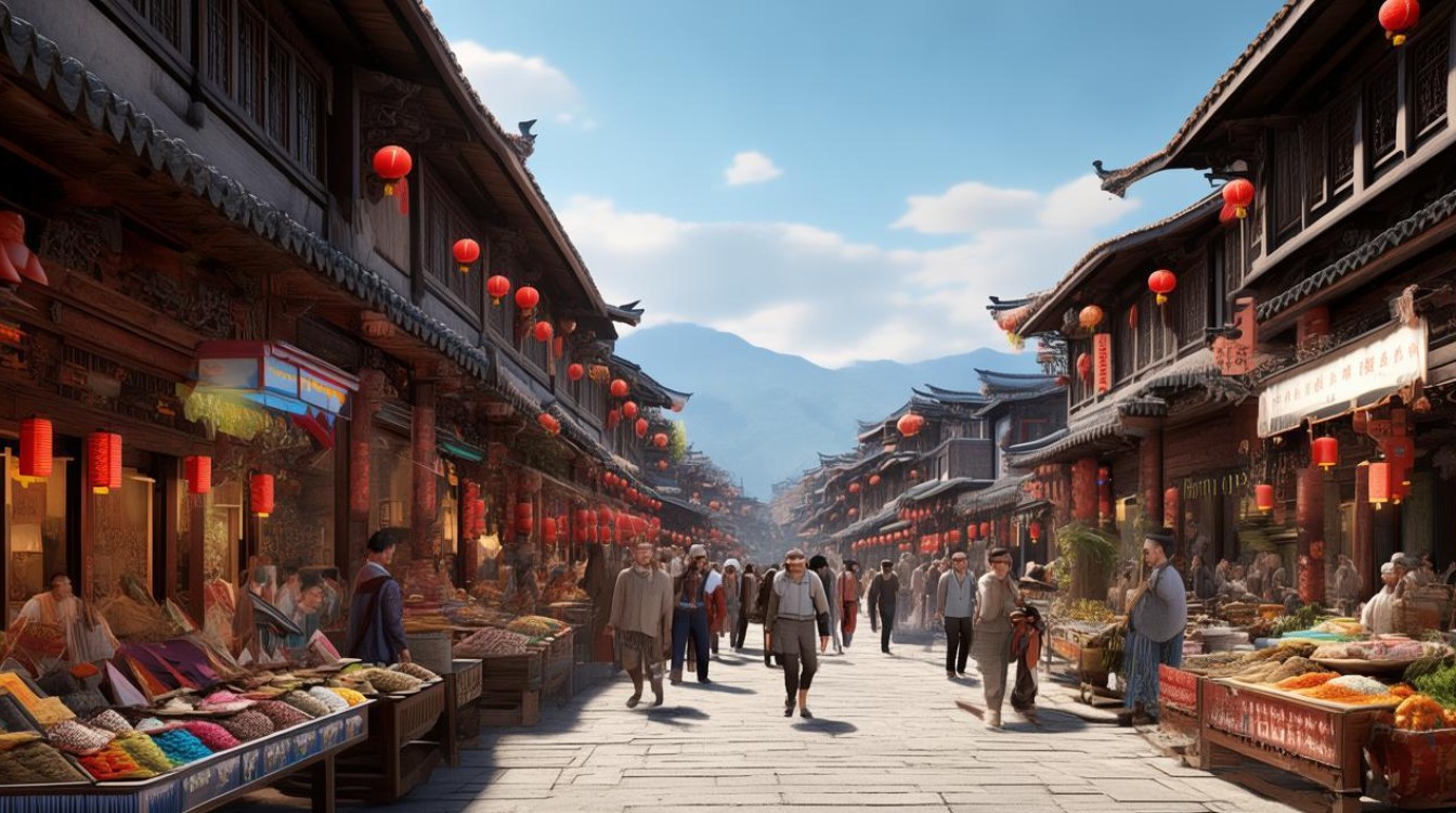 回民街附近的景点