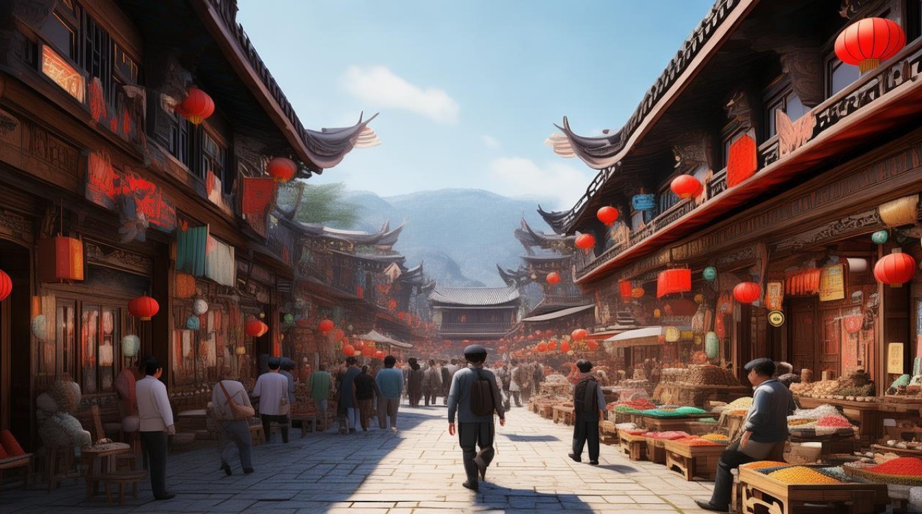 回民街附近的景点