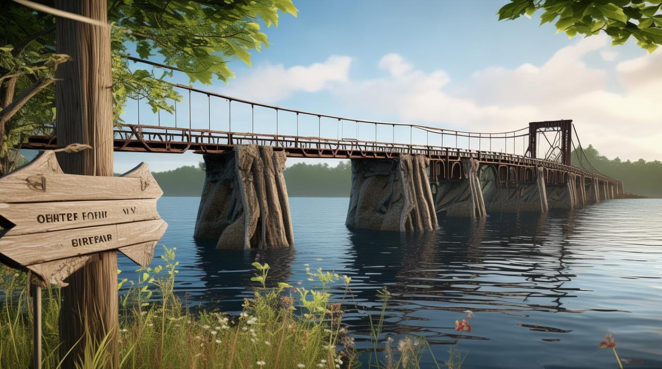 吊桥景点 吊桥景点