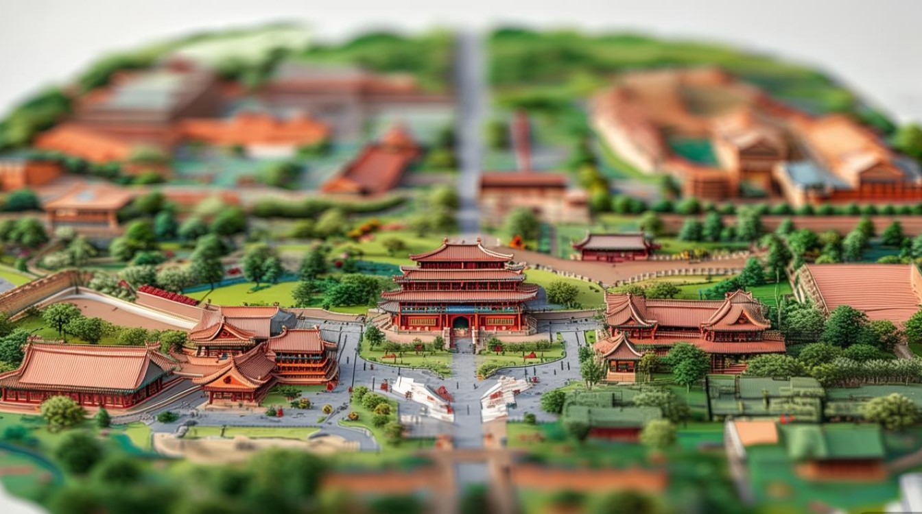 西安市景点分布图 西安市景点分布图