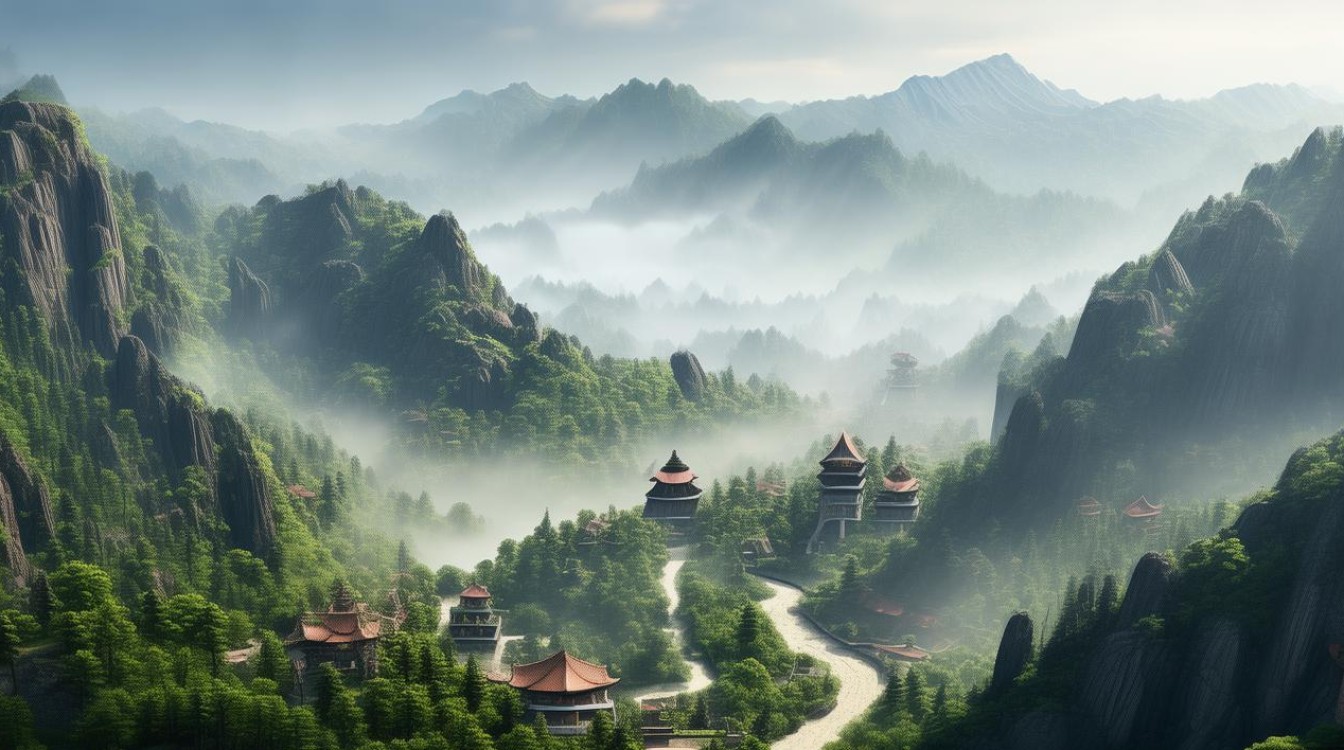 山西绵山旅游景点