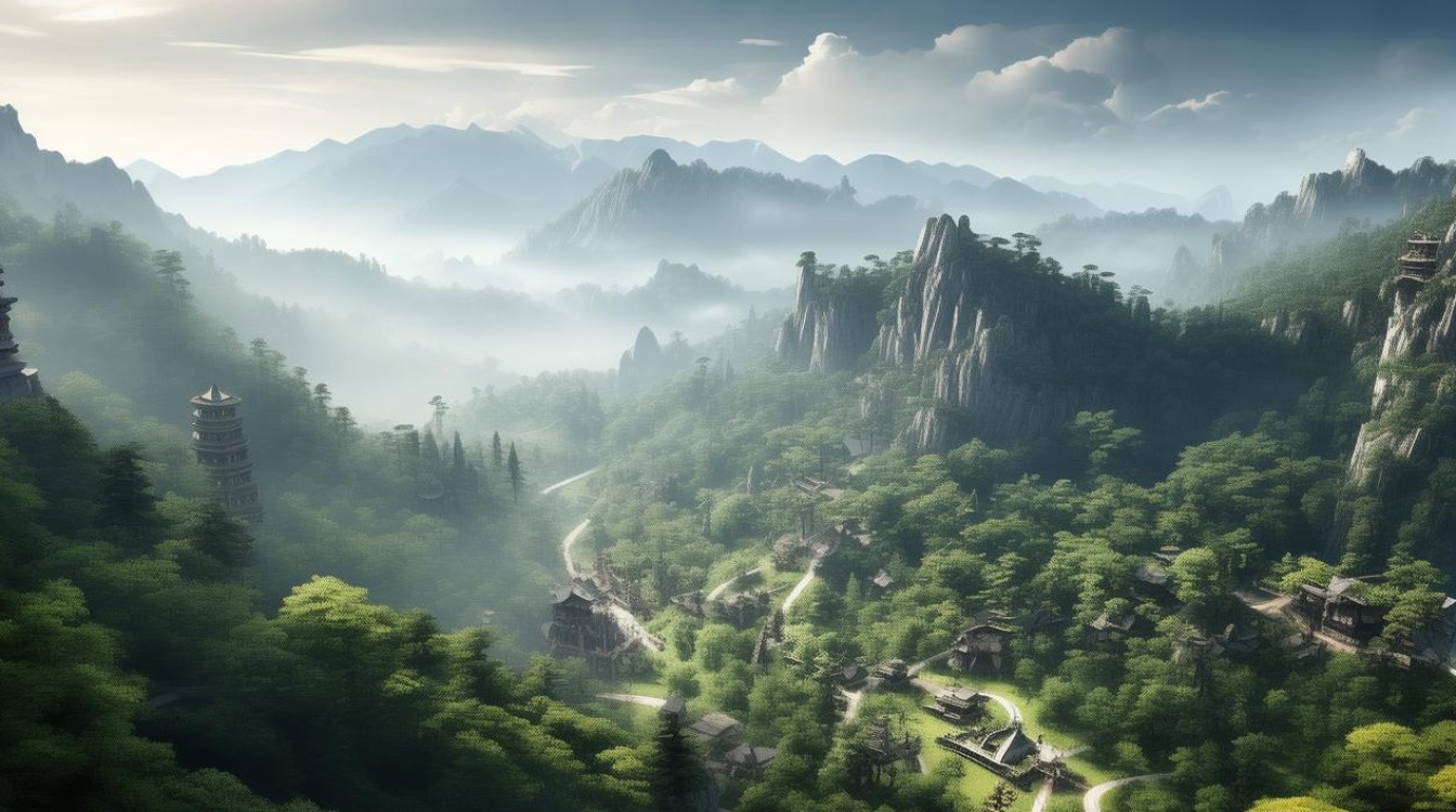 山西绵山旅游景点