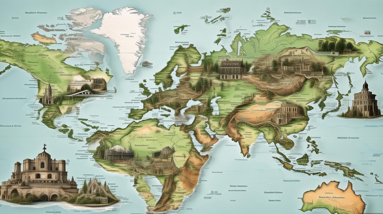 全国旅游景点分布图 全国旅游景点分布图