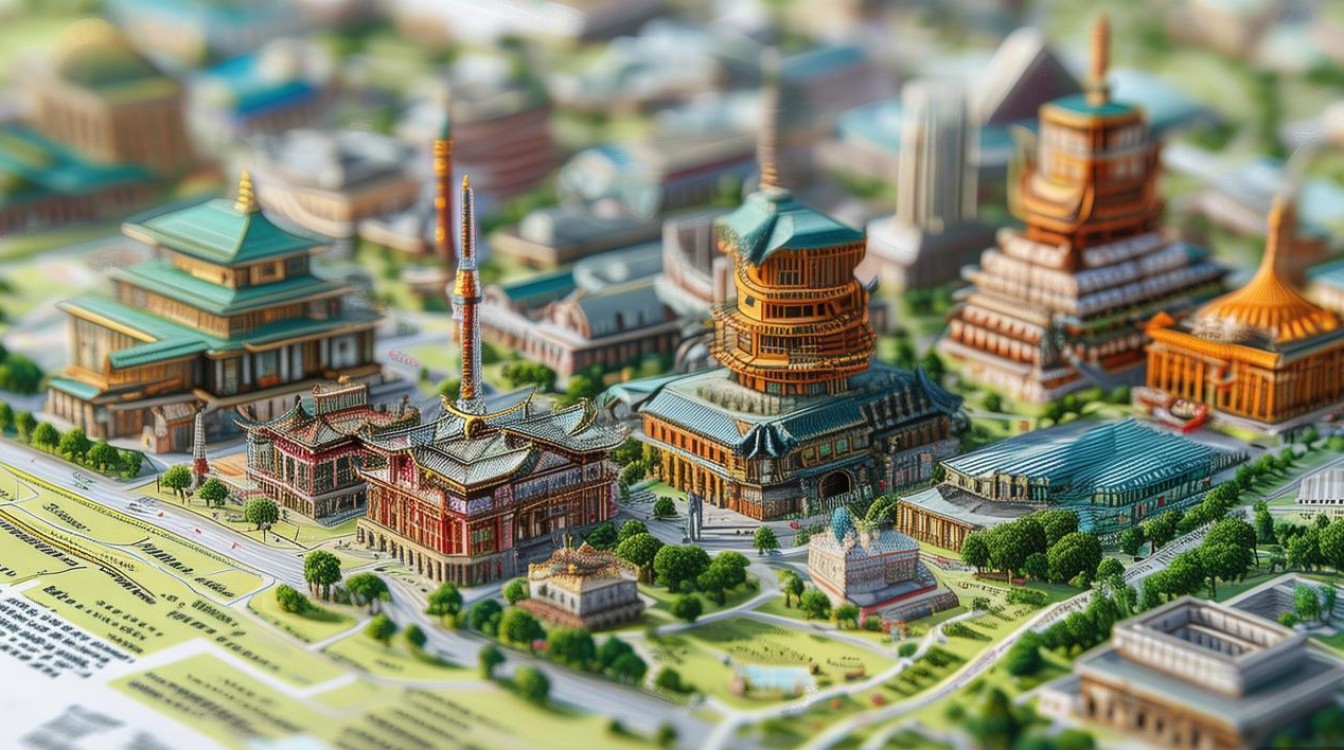 广州景点地图分布图 广州景点地图分布图