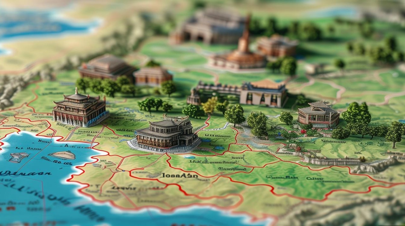 河南省旅游景点地图 河南省旅游景点地图