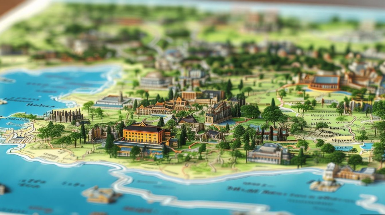 梅州旅游景点地图