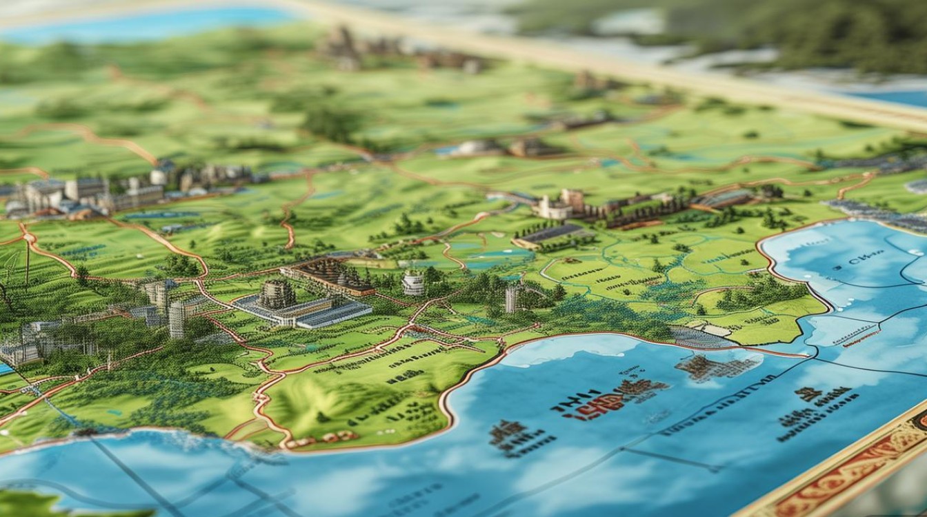 山东旅游景点分布图 山东旅游景点分布图