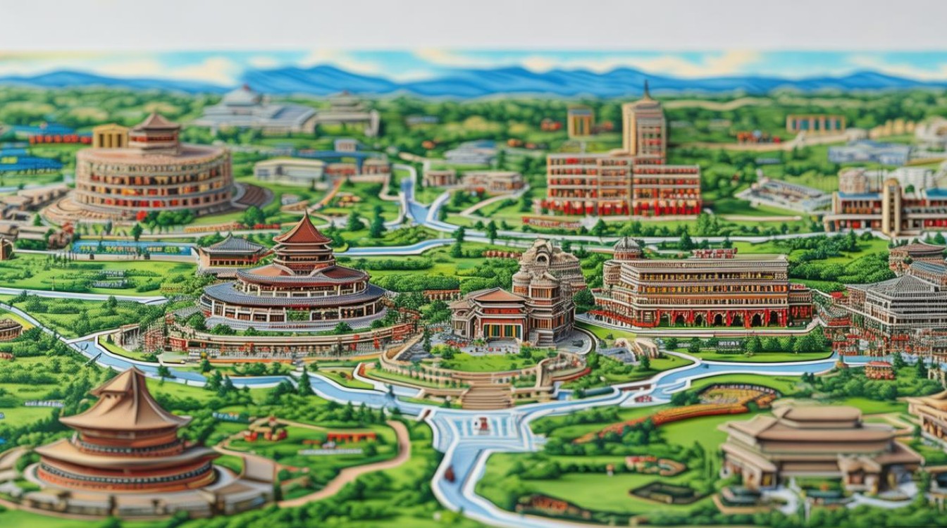 潍坊旅游景点地图 潍坊旅游景点地图