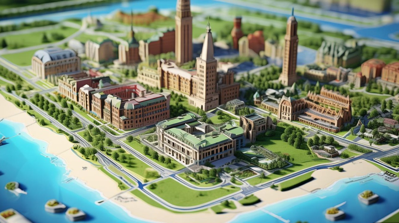 大连景点位置图 大连景点位置图