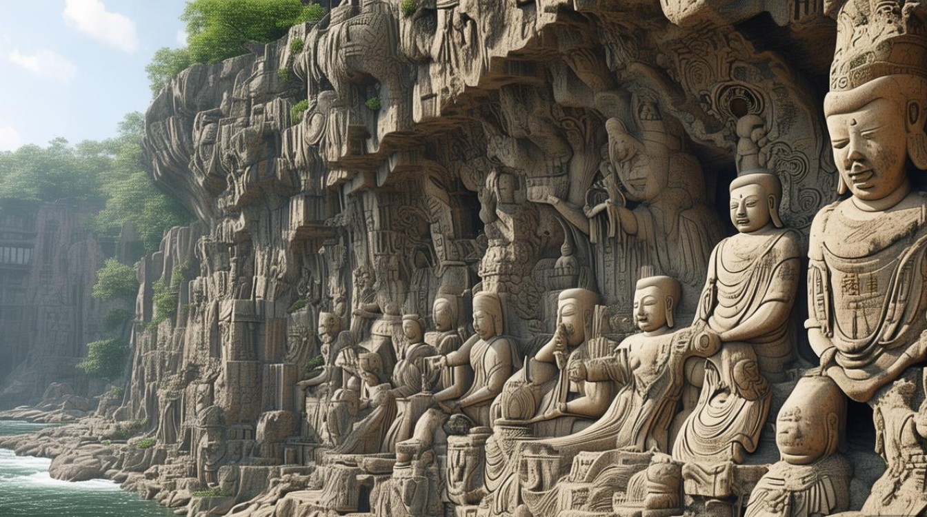 景点龙门石窟 景点龙门石窟