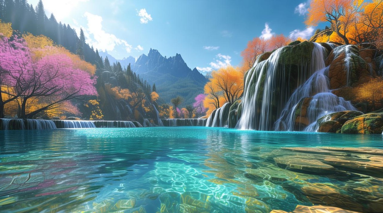 九寨沟的主要景点 九寨沟的主要景点