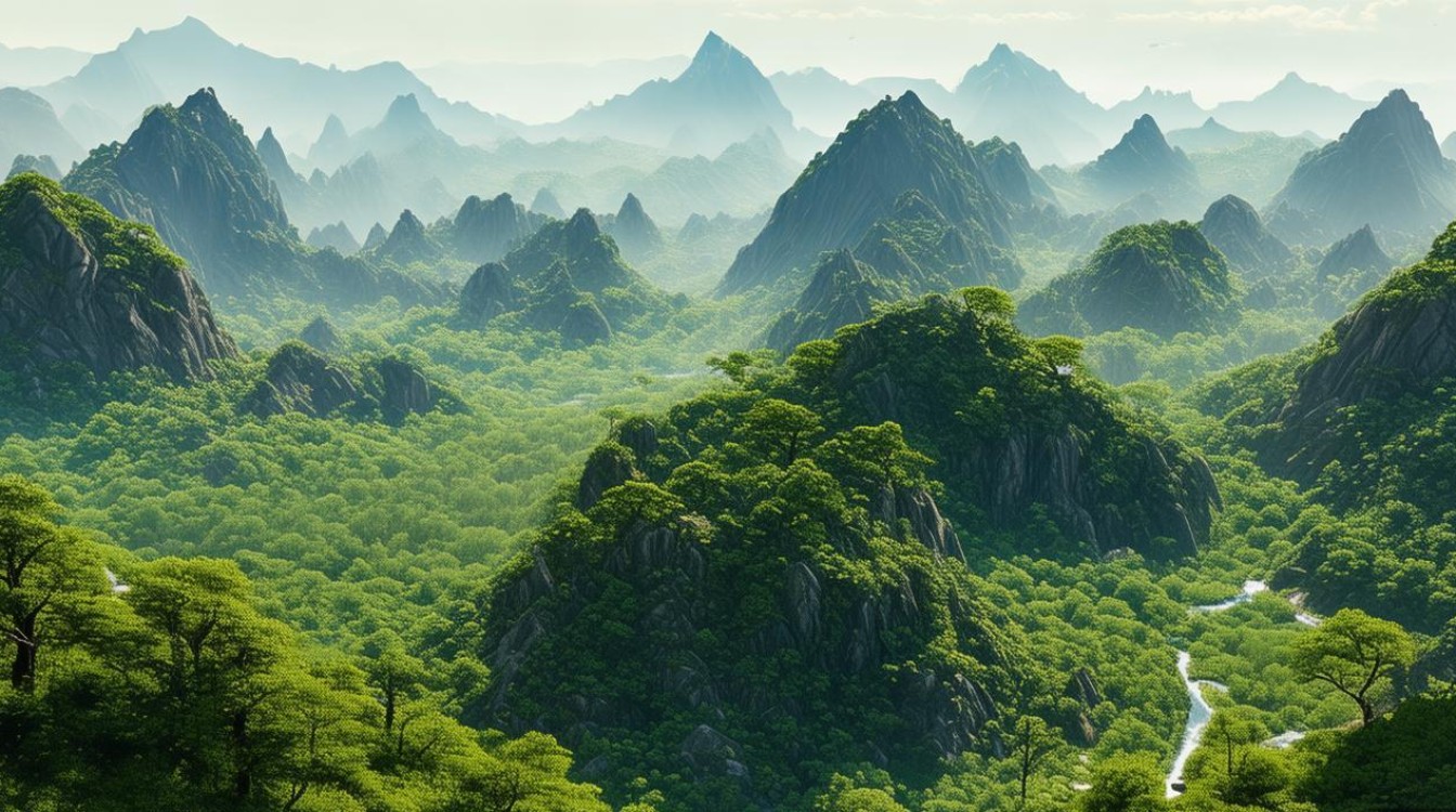 十万大山景点 十万大山景点