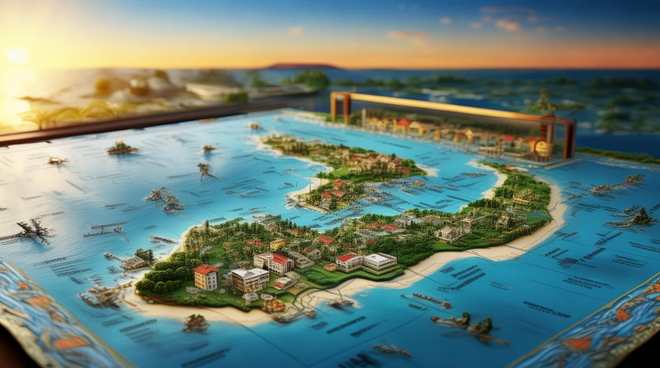 冲绳景点地图 冲绳景点地图