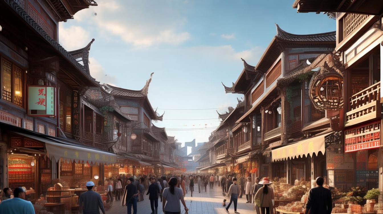 宁波市中心景点