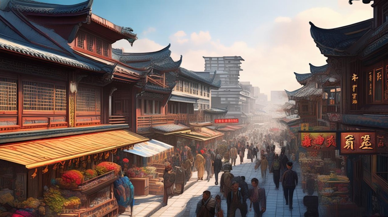 宁波市中心景点