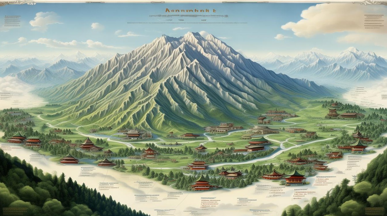 峨眉山景点地图 峨眉山景点地图