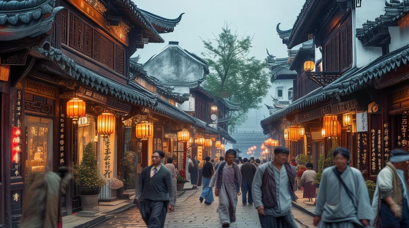 扬州东关街景点