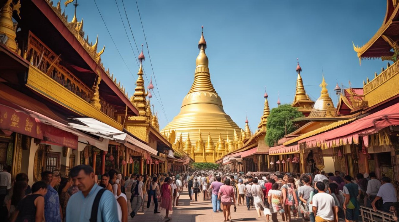 缅甸仰光旅游景点