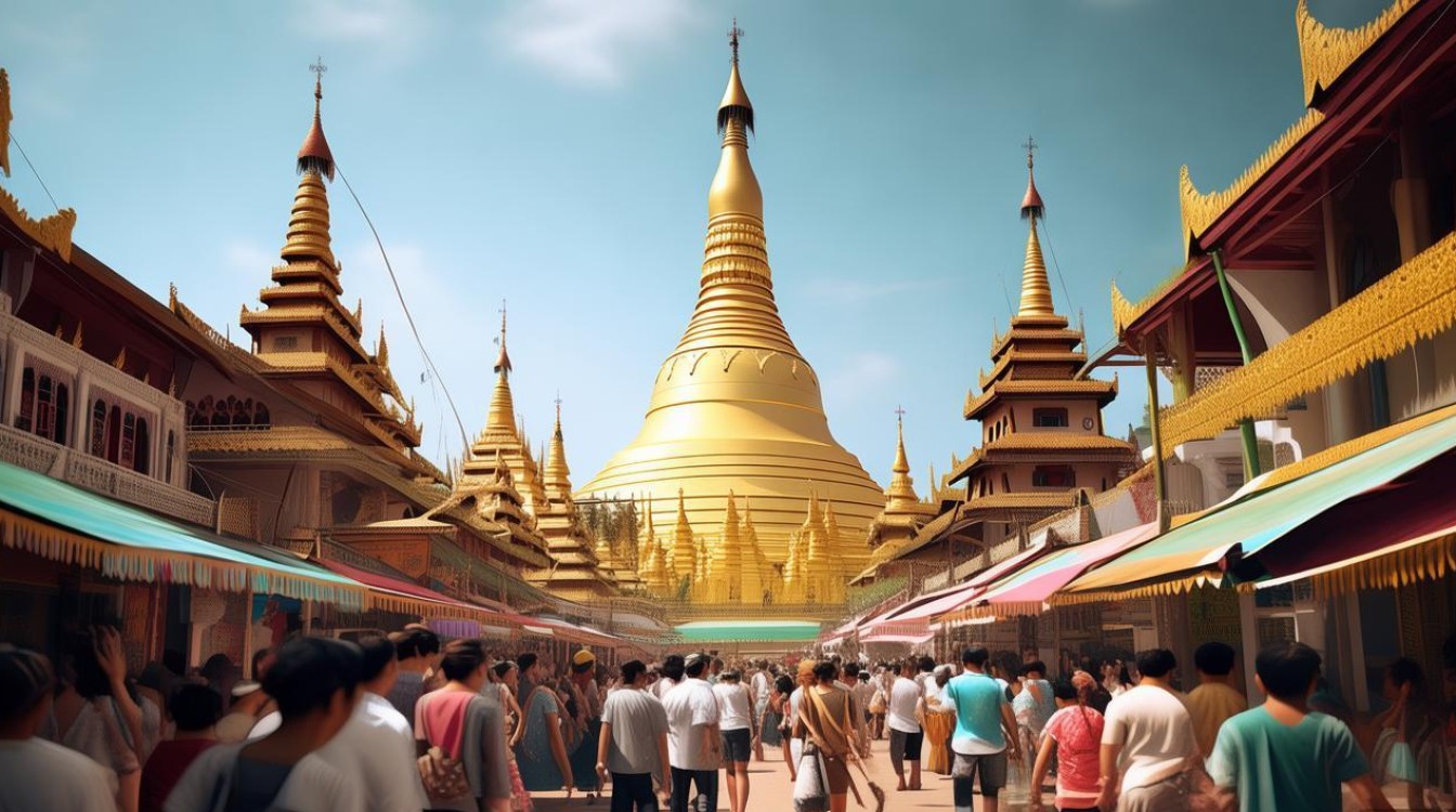 缅甸仰光旅游景点