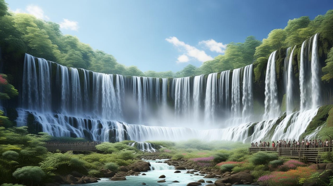 德天瀑布旅游景点