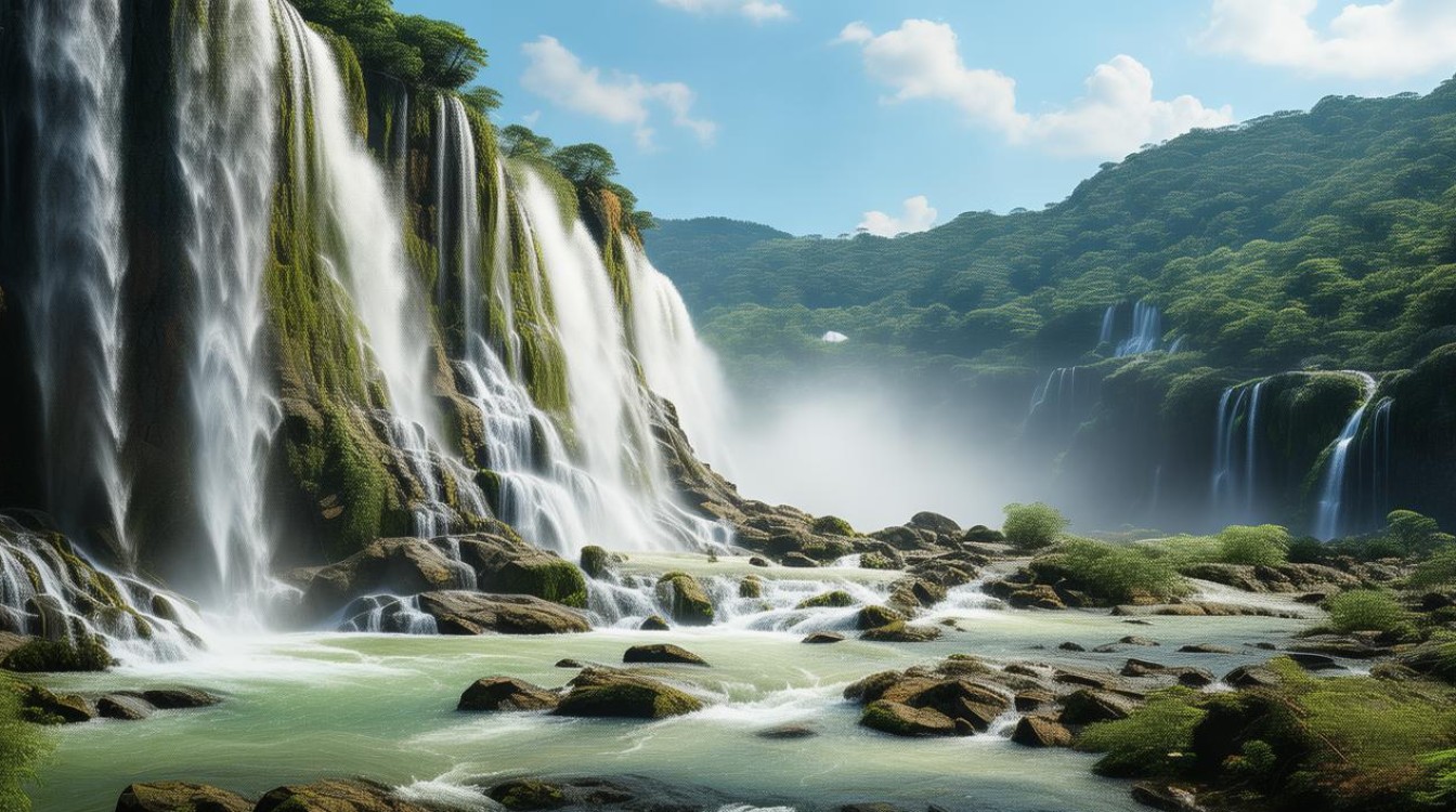 德天瀑布旅游景点