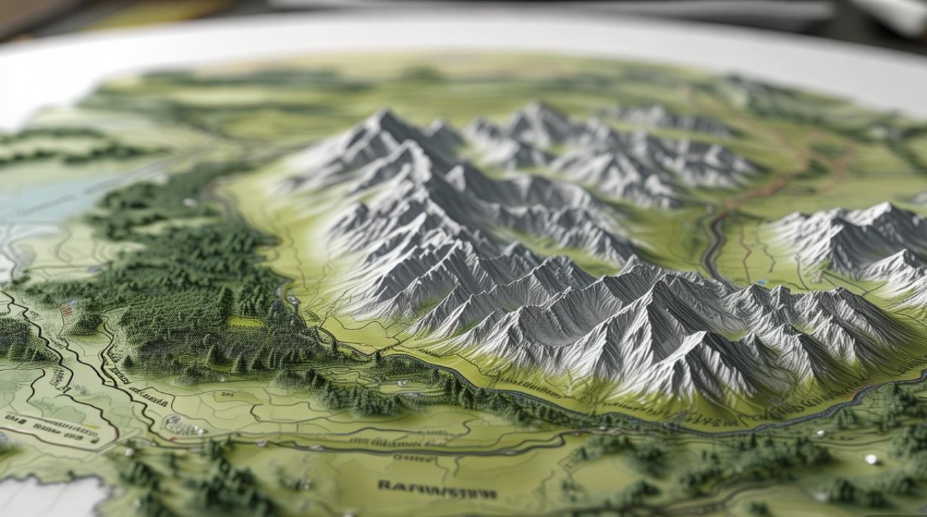 黄山景点分布图