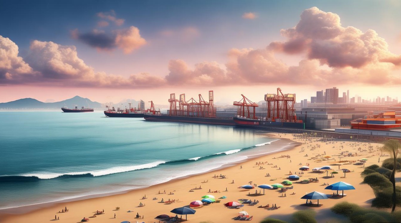 黄骅港海边景点