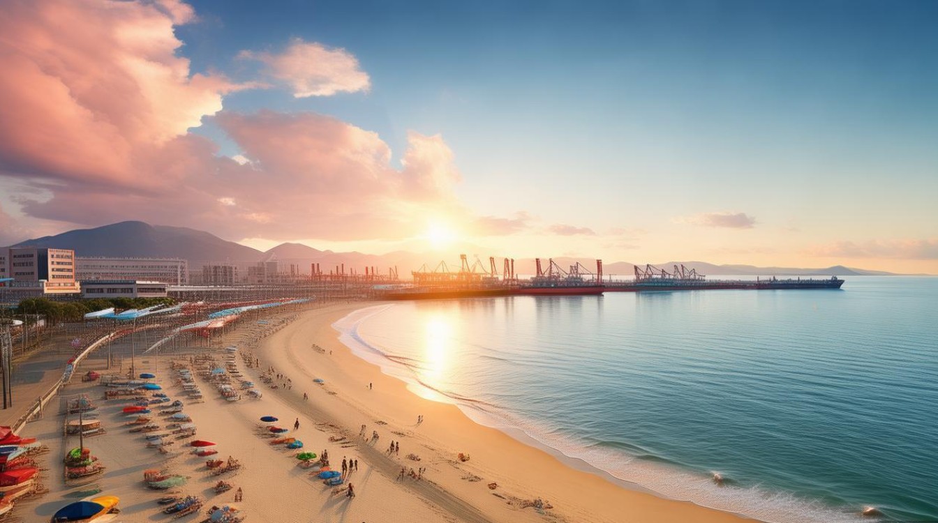 黄骅港海边景点