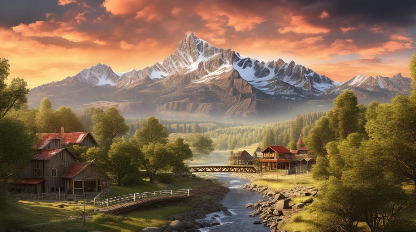 西部的景点 西部的景点