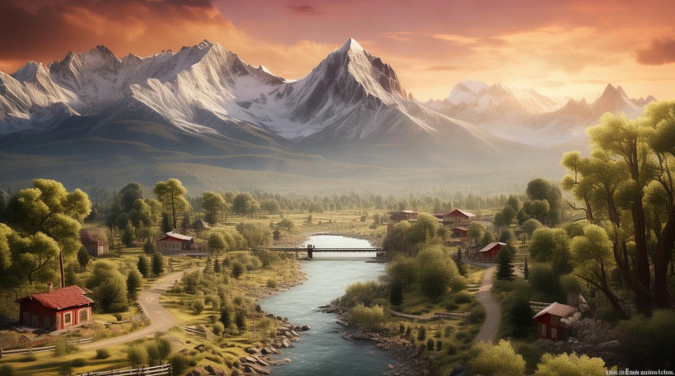 西部的景点 西部的景点