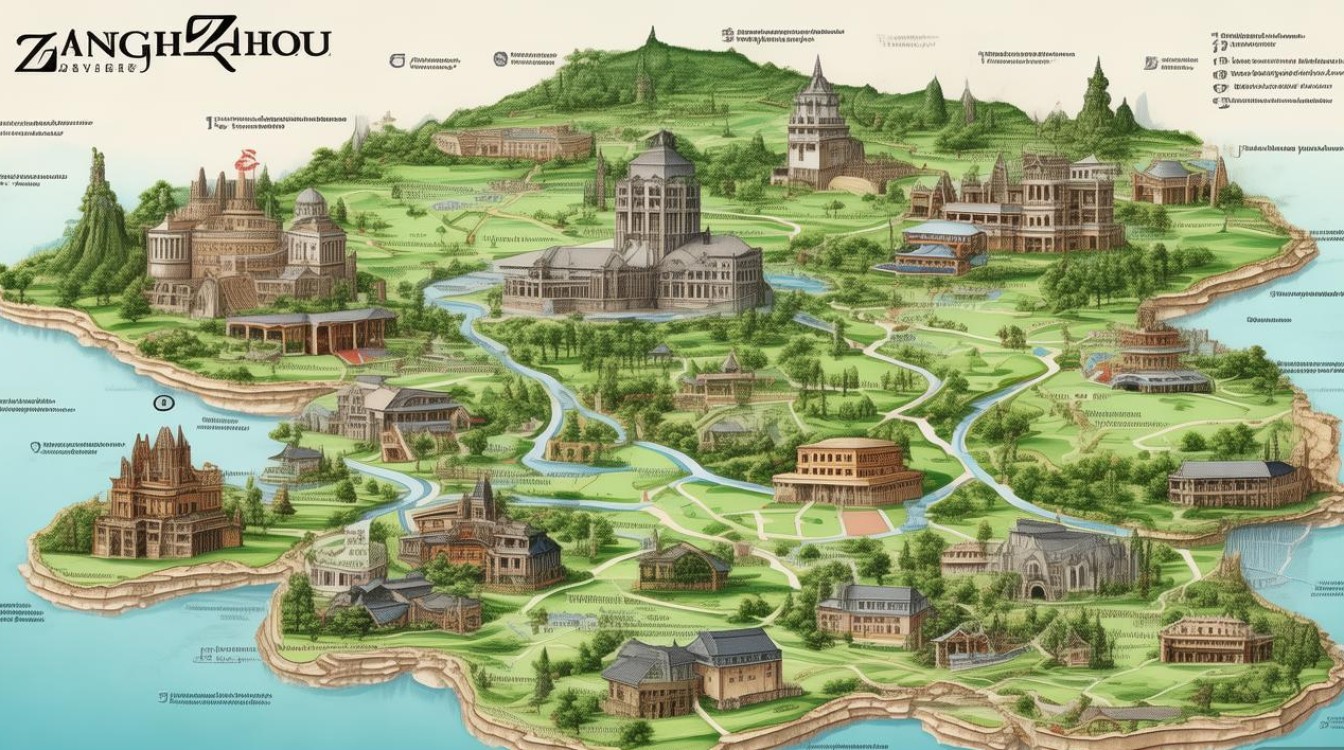 漳州旅游景点地图