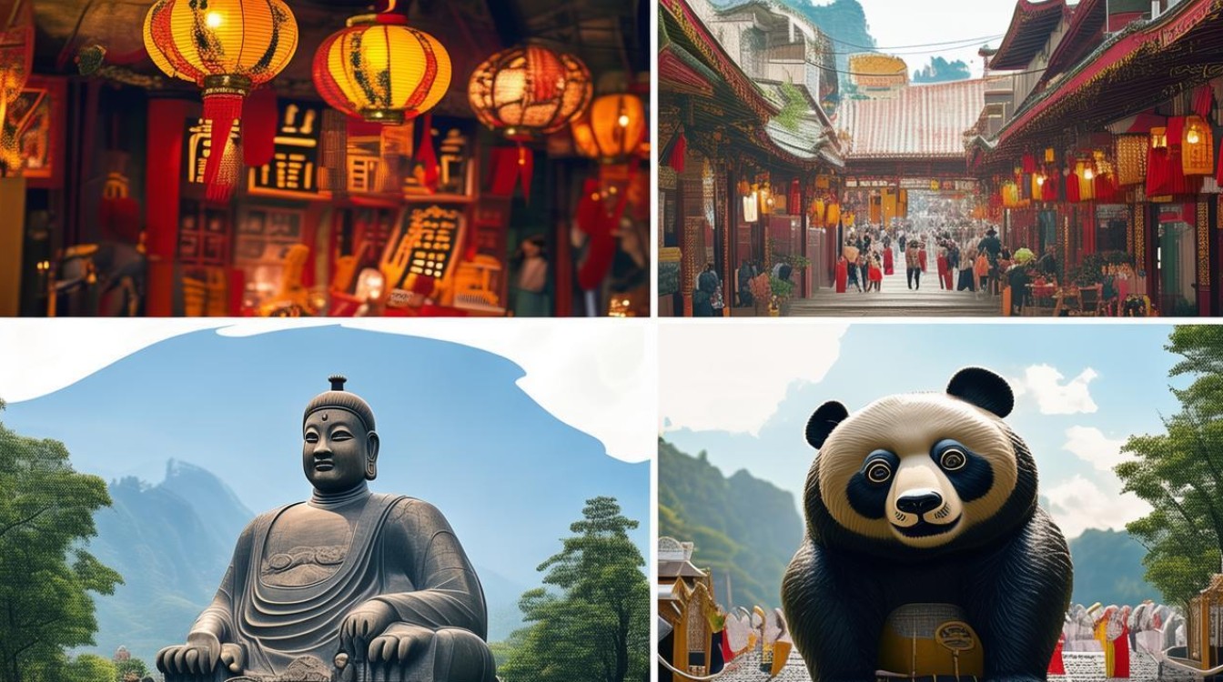 四川主要旅游景点