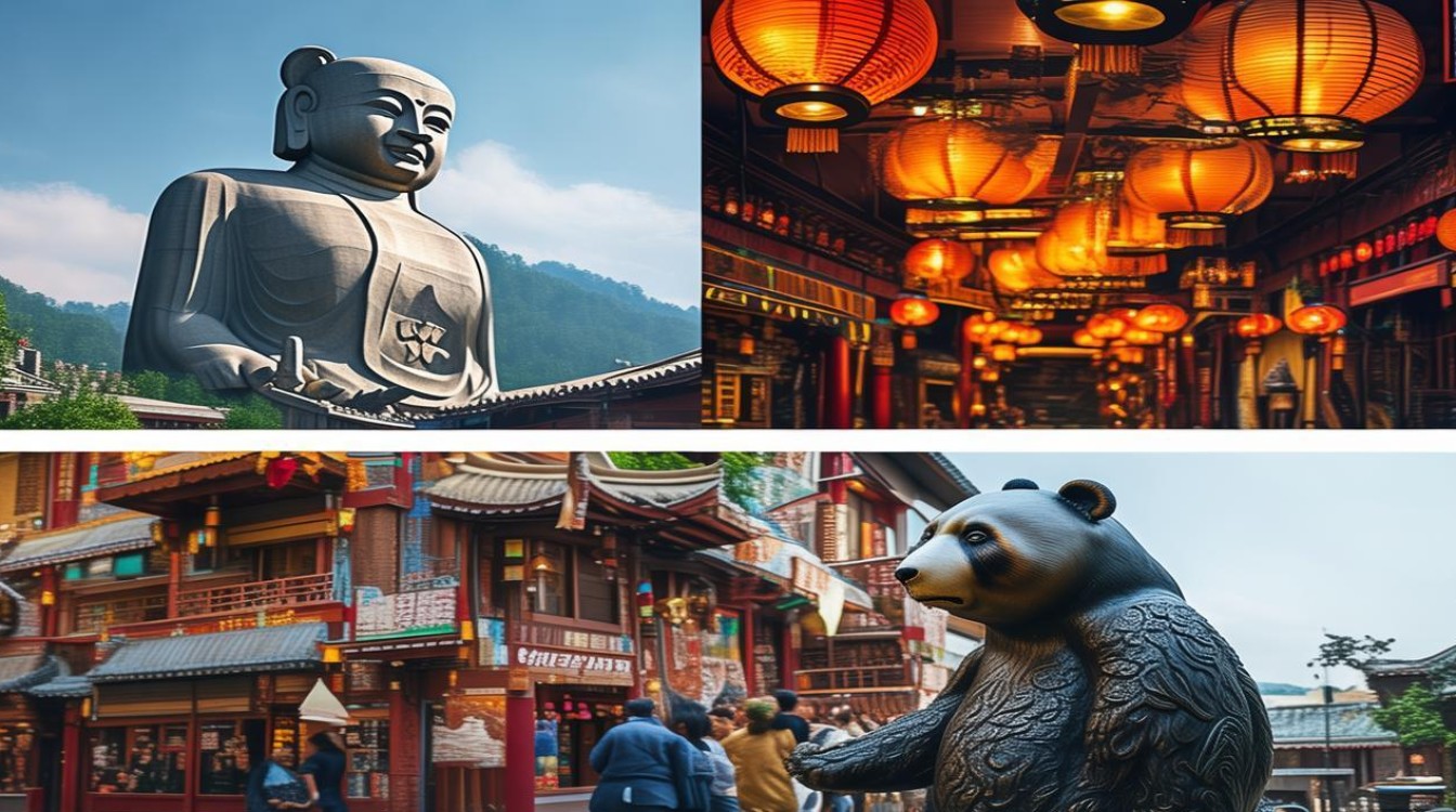 四川主要旅游景点