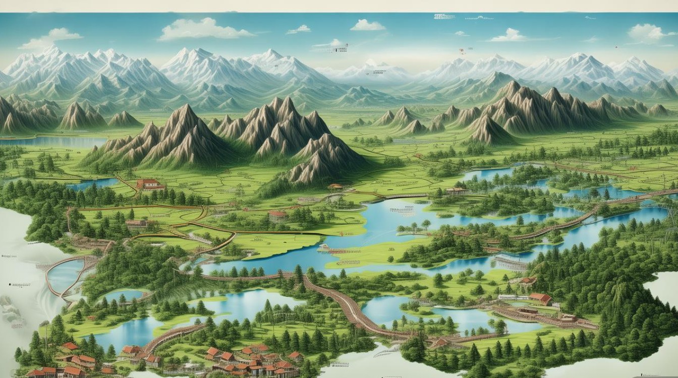 安吉景点分布图