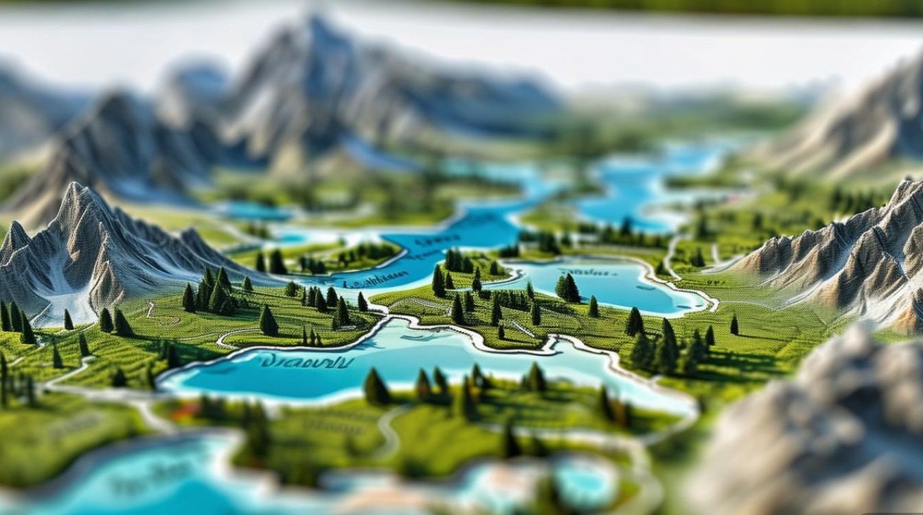 甘孜旅游景点地图