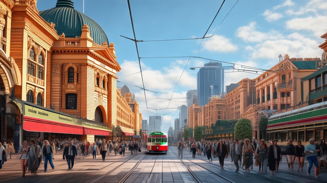 墨尔本市区景点