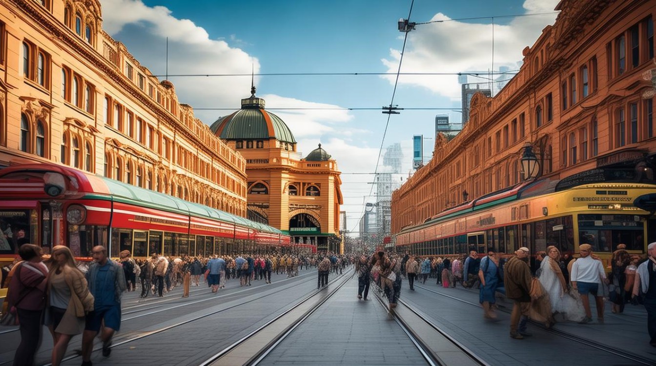 墨尔本市区景点