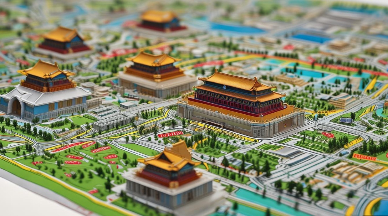 北京各景点地图