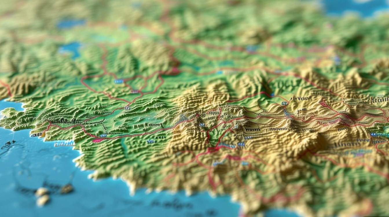 湖北景点分布地图