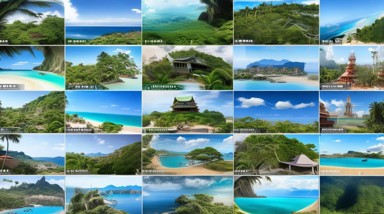 海南旅游景点大全图片