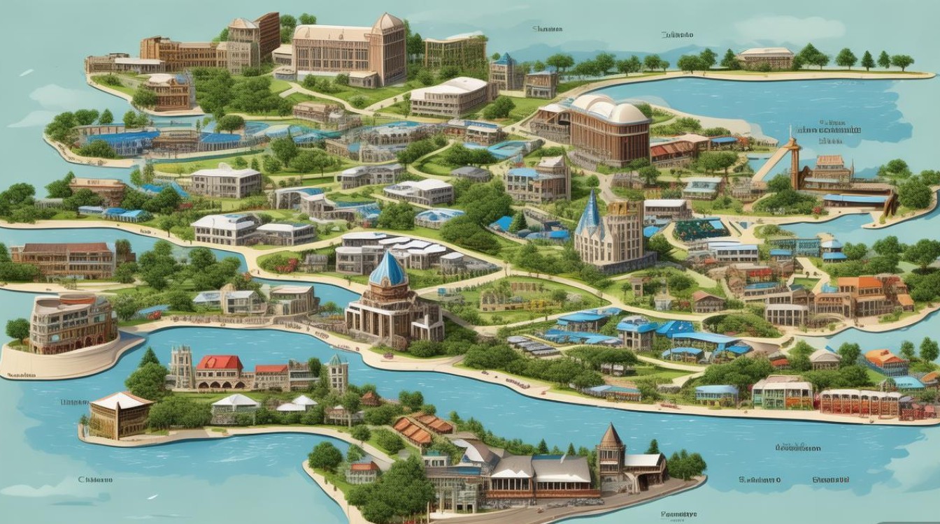 宁波旅游景点地图