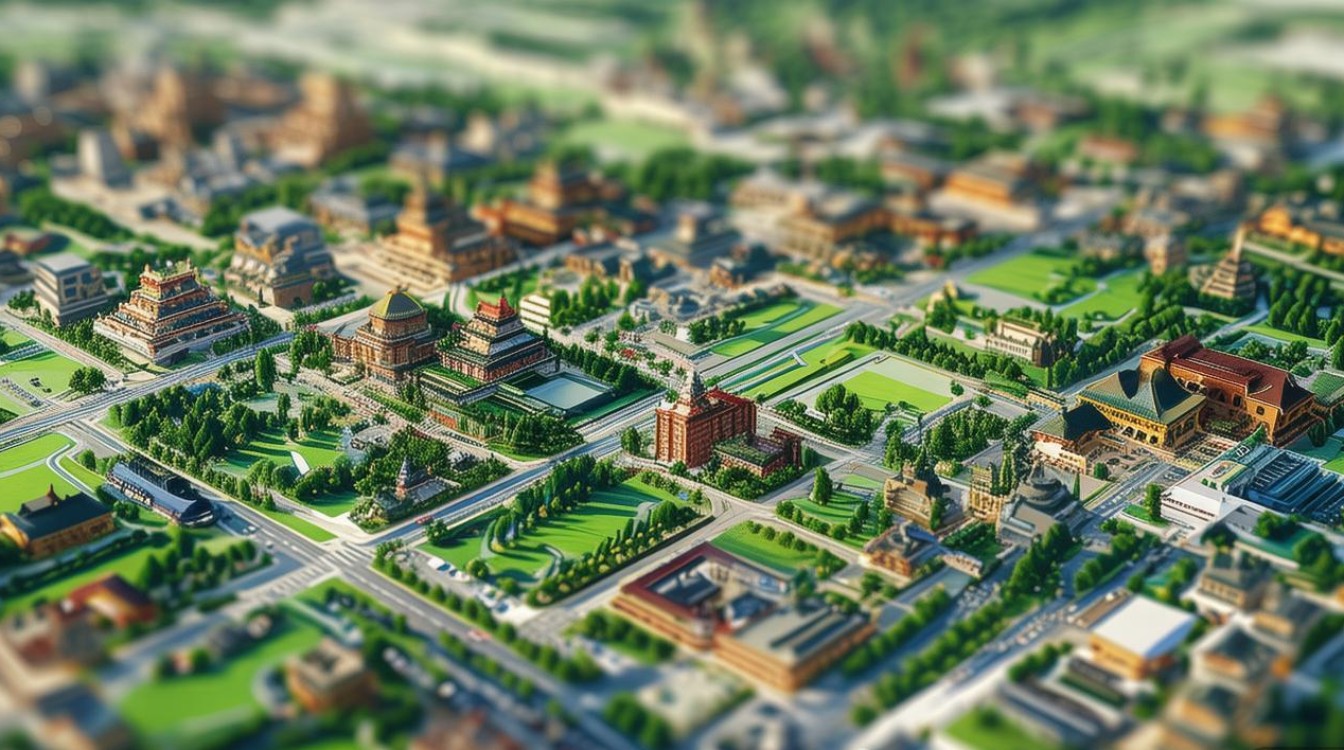 成都市区景点地图